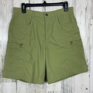 Sorel shorts green size 12 active outdoor hiking fishing quick dry sporty